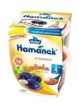 Hamánek Svačinka se švestkami 100% ovoce 2x130g porovnat ceny