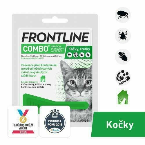 Frontline Combo Spot-on cat a.u.v.sol.1x0.5ml porovnat ceny