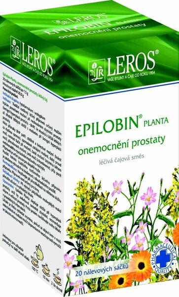 LEROS Epilobin Planta perorální léčivý čaj 20 x 1.5g sáčky porovnat ceny