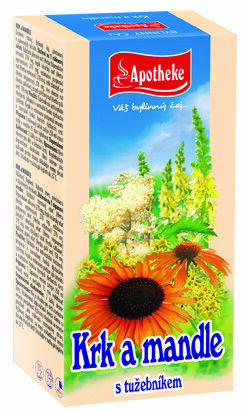 Apotheke Krk a mandle čaj 20x1.5g porovnat ceny