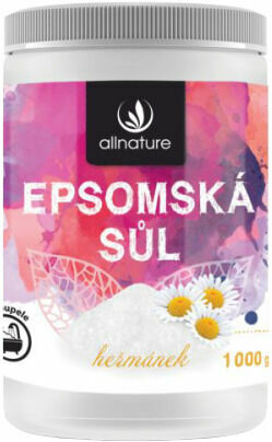 Allnature Epsomská sůl Heřmánek 1000g porovnat ceny