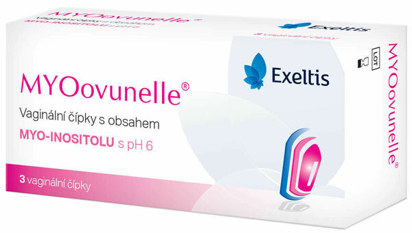 Exeltis  MYOovunelle® 3 vaginální čípky porovnat ceny