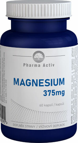 Pharma Activ Hořčík magnesium 375mg 60kapslí porovnat ceny
