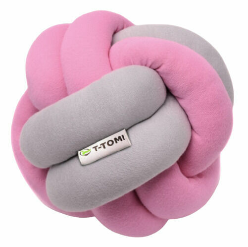 T-tomi Pletený míč Pink+grey porovnat ceny
