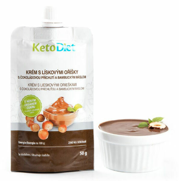 KetoDiet Proteinový krém s lískovými oříšky 50g porovnat ceny