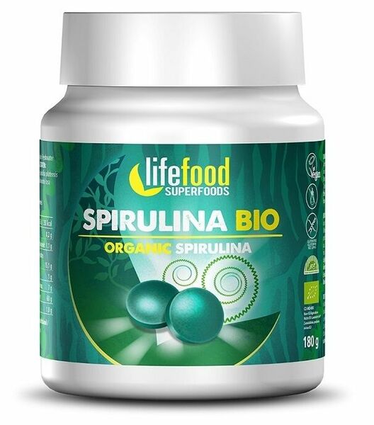 Lifefood  Spirulina BIO 180g porovnat ceny