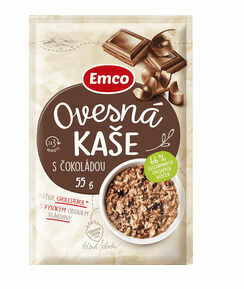 Emco Ovesná kaše čokoládová 55g porovnat ceny
