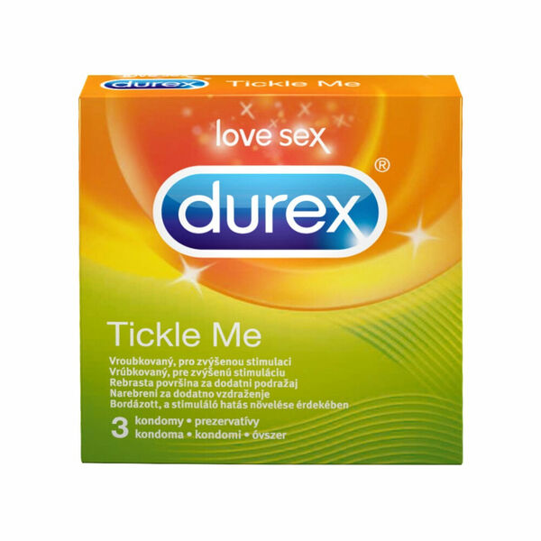 Durex Tickle Me kondomy 3ks porovnat ceny