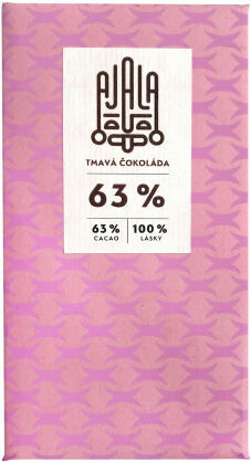 Ajala Bio čokoláda 63% tmavá výběrové boby 45g porovnat ceny