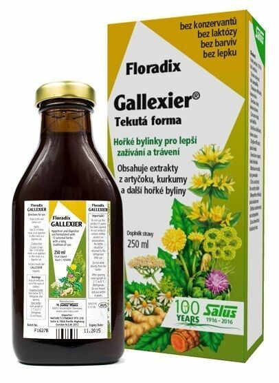 SALUS Floradix Gallexier 250ml porovnat ceny