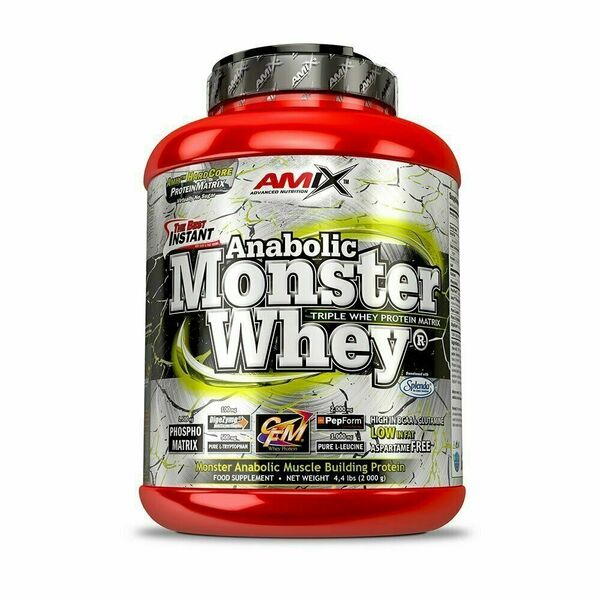 Amix Anabolic Monster Whey, Double Chocolate, 2200g porovnat ceny