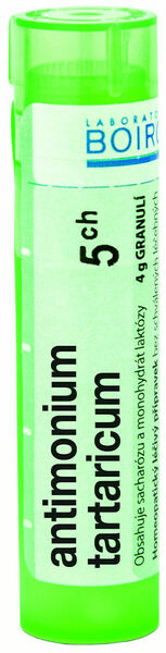 Boiron  Antimonium Tartaricum CH5 granule 4g porovnat ceny