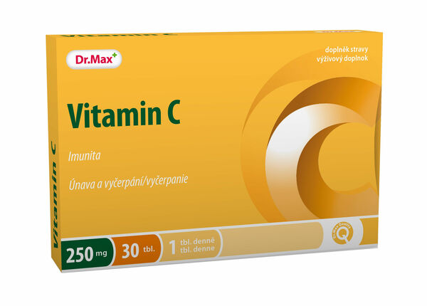 Dr.Max Vitamin C 250 mg 30 tablet porovnat ceny