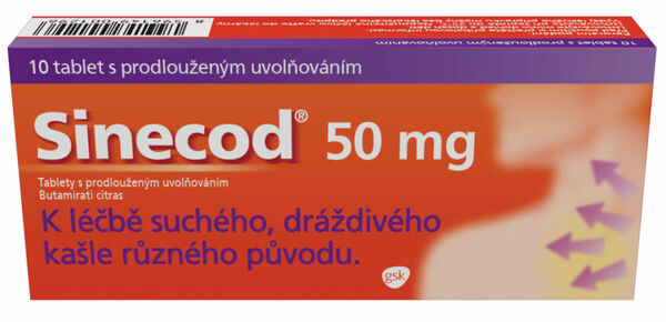 Sinecod tablety 10x50mg porovnat ceny