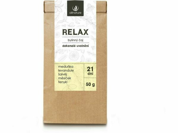 Allnature Relax Bylinný čaj 50g porovnat ceny