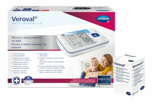 Digitální tonometr Veroval pažní + adaptér porovnat ceny