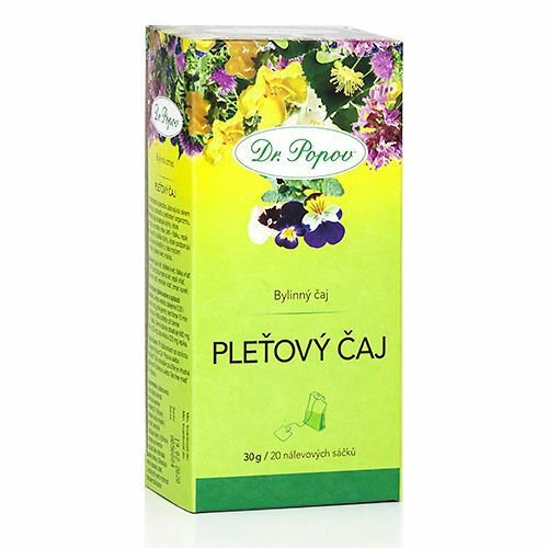 Dr. Popov Pleťový čaj porcovaný čaj 20x1,5 g porovnat ceny
