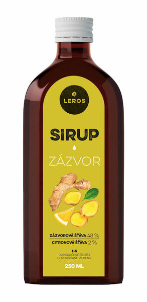 Leros Sirup Zázvor 250 ml porovnat ceny