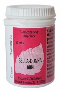 AKH Bella-Donna 60 tablet porovnat ceny