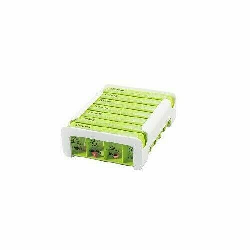 Dávkovač na léky - zelený ANABOX 7 dní COMPACT porovnat ceny