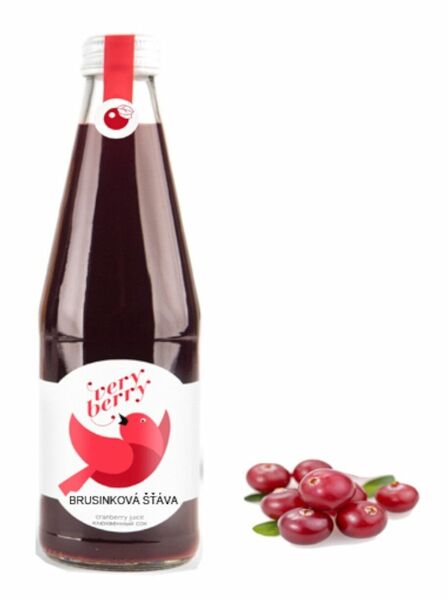 Very Berry 100% Brusinková šťáva 330ml porovnat ceny