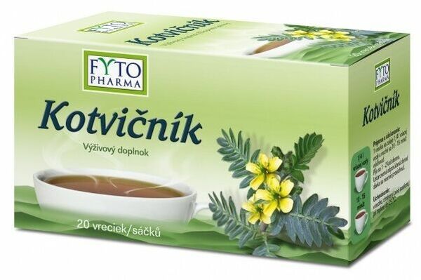 Fytopharma Kotvičník čaj porcovaný n.s. 20x1g porovnat ceny