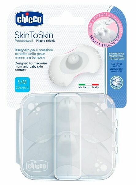 Chicco  Chránič bradavek SkinToSkin silikon 2 ks, S / M porovnat ceny