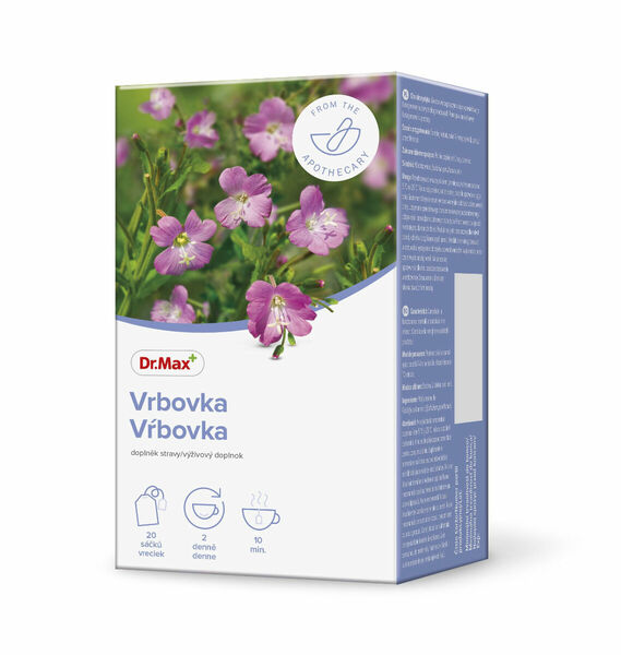 Dr.Max Vrbovka bylinný čaj 20x1,5 g porovnat ceny