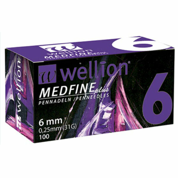 Jehly WELLION MEDFINE PLUS 31Gx6mm 100ks inzulinová pera porovnat ceny