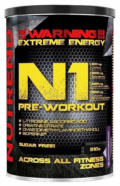 Nutrend  N1 Pre-Workout 510g grep porovnat ceny