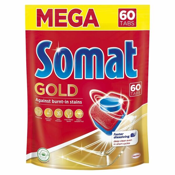 Somat Gold Lemon tablety do myčky 60ks porovnat ceny