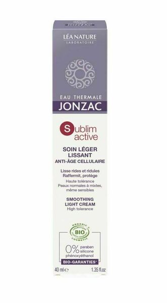 JONZAC Sublimactive Lehký krém na vrásky BIO 40 ml porovnat ceny