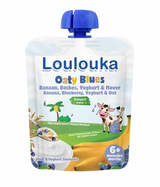 Loulouka BIO kapsička Oaty Blues s jogurtem 90 g porovnat ceny