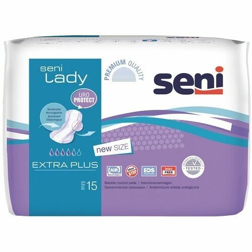 Seni Lady Extra Plus 15 ks inkontinentní vložky porovnat ceny