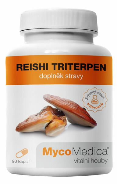 MycoMedica Reishi triterpen 90 veganských kapslí porovnat ceny