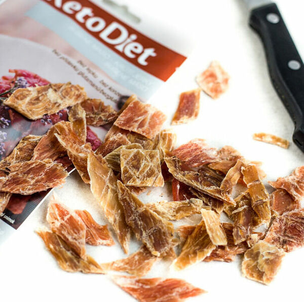 KetoDiet Sušené maso krůtí jerky 3porce porovnat ceny