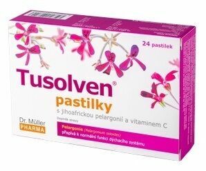 Dr.Müller Tusolven pastilky 24ks porovnat ceny