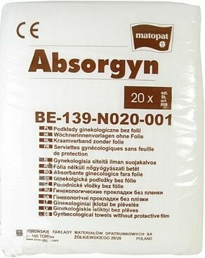 Absorgyn 20 ks. porodnické vložky porovnat ceny