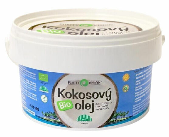 Purity Vision Fair Trade Bio Kokosový olej panenský 2,5l porovnat ceny