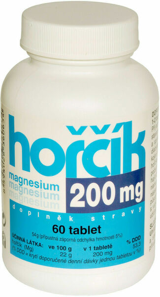 Naturvita  Hořčík 200mg 60 tablet porovnat ceny