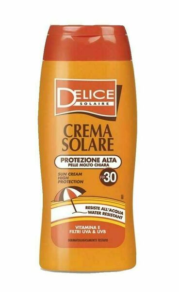 Delice Solaire Sun Cream High Protection SPF30 opalovací krém 250 ml porovnat ceny