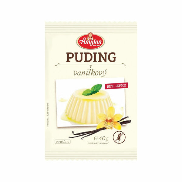 AMYLON Puding vanilkový bez lepku 40 g porovnat ceny