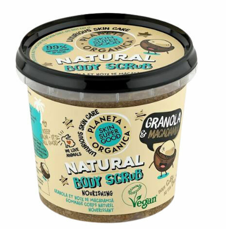 Planeta Organica Tělový peeling Granola a Makadamie 360ml porovnat ceny