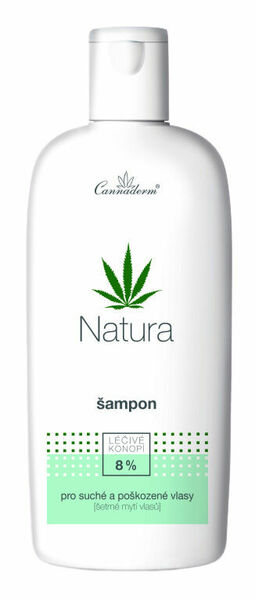 Cannaderm Natura šampon na suché a poškozené vlasy 200ml porovnat ceny