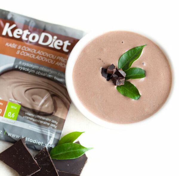 KetoDiet Proteinová kaše s čokoládovou příchutí 7porcí porovnat ceny