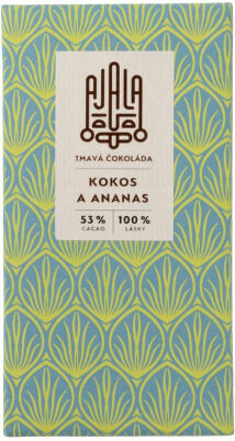 Ajala Bio čokoláda 53% kokos a ananas 45g porovnat ceny