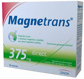 MAGNETRANS 375mg 20 tyčinek granulátu porovnat ceny