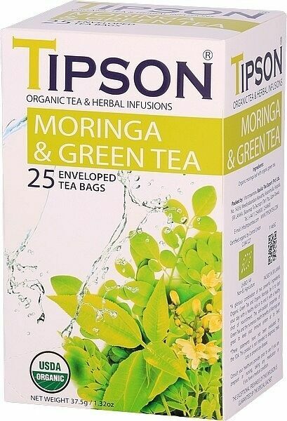 TIPSON BIO Moringa GreenTea 25x1,5g porovnat ceny