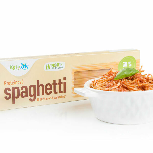 KETOLIFE Proteinové těstoviny spaghetti 500 g porovnat ceny