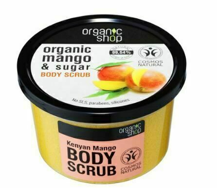 Organic Shop Tělový peeling Keňské mango 250ml porovnat ceny